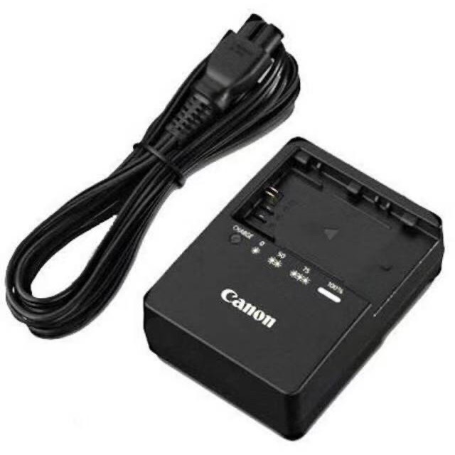 Bộ sạc Canon LC-E6E cho pin LP-E6 5D3 90D R52 R6 R7 Camera
