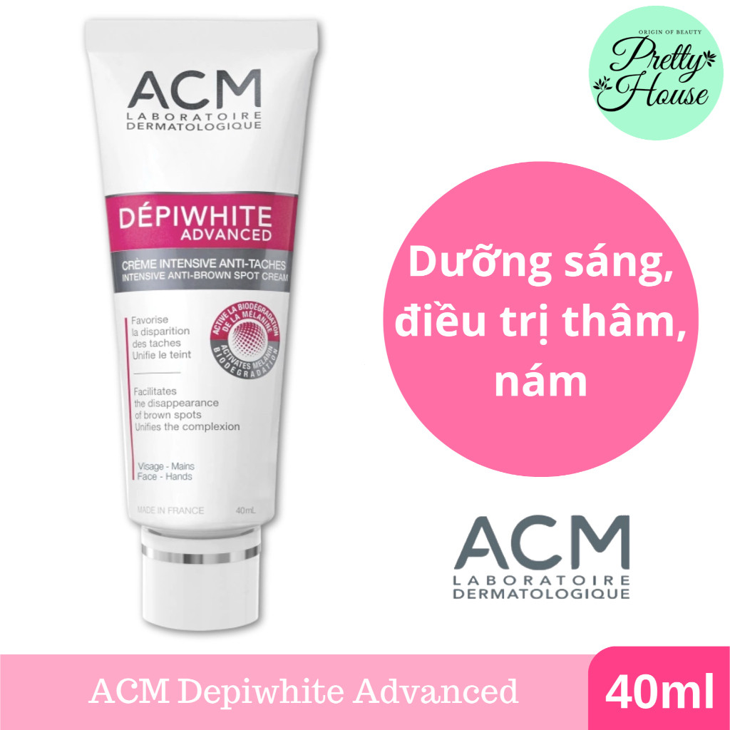 ACM Depiwhite Advanced Depigmenting SkinSlingshoting, đốm nâu, kem làm trắng da
