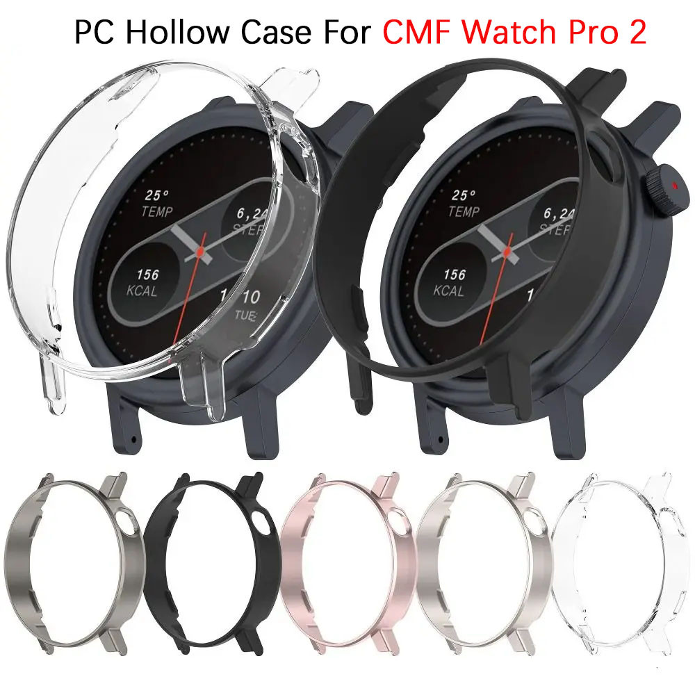Pc Rỗng Ốp Lưng Cho CMF Watch Pro 2 Bảo Vệ Đồng Hồ Ốp Lưng Cho CMF Watch Pro2 Vỏ Bảo Vệ