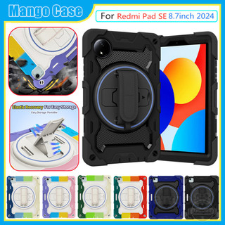 Ốp Lưng Cho Xiaomi Redmi Pad SE 8.7inch 2024 4G Vỏ Bảo Vệ Máy Tính Bảng Trẻ Em An Toàn Trẻ Em Vỏ Bảo Vệ Chống Sốc Điều Chỉnh Giá Đỡ