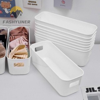 Hộp đựng máy tính để bàn FASHYUNER, Hộp đựng mỹ phẩm trái cây Hộp đựng đồ lặt vặt có thể xếp chồng lên nhau, Hộp đựng đồ không nắp dung tích lớn bền bỉ