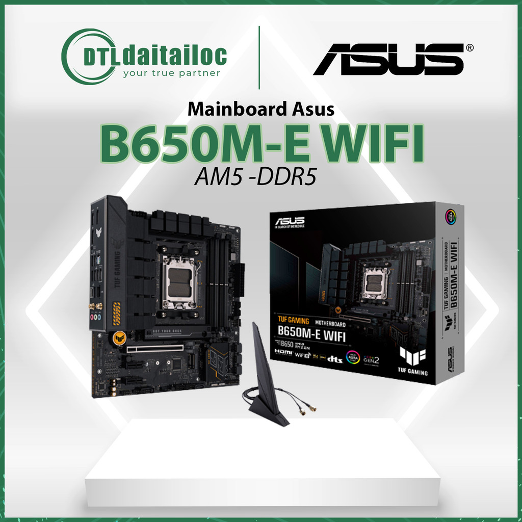 Bo mạch chủ - Mainboard ASUS TUF GAMING B650M-E WIFI (DDR5) - Hàng Chính Hãng
