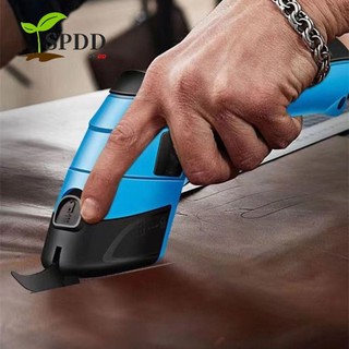 Máy cắt vải điện sạc lại đa chức năng, 2 lưỡi thép vonfram, pin lithium