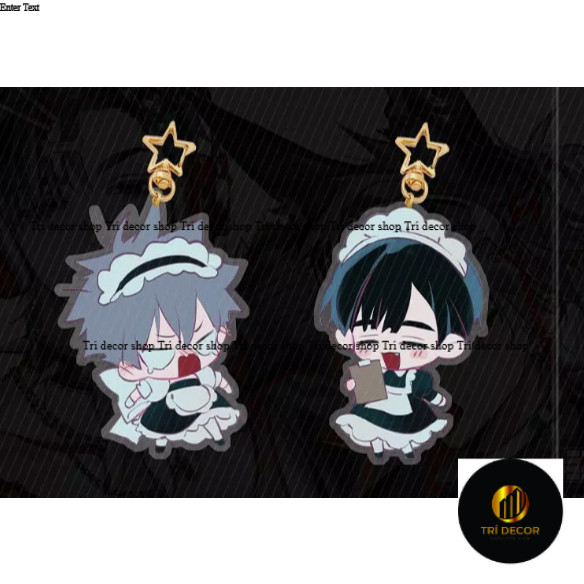 Alien Stage Till Ivan Anime Acrylic Bag Pendant Keychain Cosplay Quà tặng hoạt hình