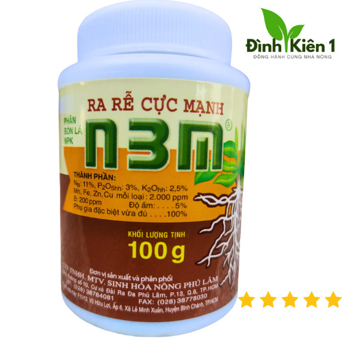 KÍCH THÍCH RA RỄ N3M - 100 GRAM - CHÍNH HÃNG PHÚ LÂM