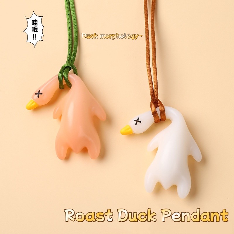 Dễ Thương Đổi Màu Sắc Vịt Rang Mặt Dây Chuyền Họp Ánh Sáng Đổi Màu Sáng Tạo Túi Quyến Rũ Quà Tặng SP113
