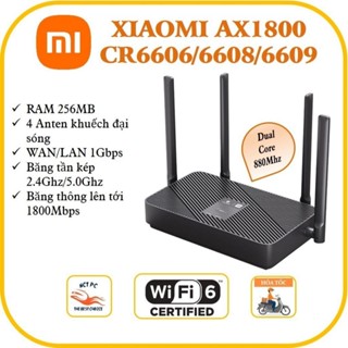 [SIÊU RẺ] Bộ phát router Wifi Mesh Wifi 6 Xiaomi CR6606 CR6608 CR6609 ROM AX1800 PADAVAN OPENWRT đã QSD - Lỗi 1 đổi 1