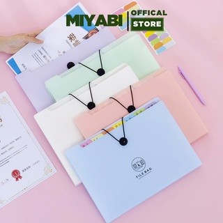 Đồ dùng học tập Trendy Accessories cute đồ dùng học tập 12 ngăn nhiều màu dễ thương giá rẻ - kẹp tài