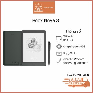 Máy đọc sách Boox Nova 3 Boox Nova 3 Color - Likenew, kèm bút