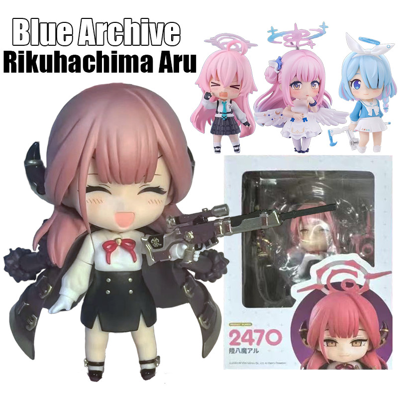 Nhân Vật Hành Động Xanh Lưu Trữ Nendoroid Rikuhachima Aru Takanashi Hoshino Ajitani Hifumi Misono Mi