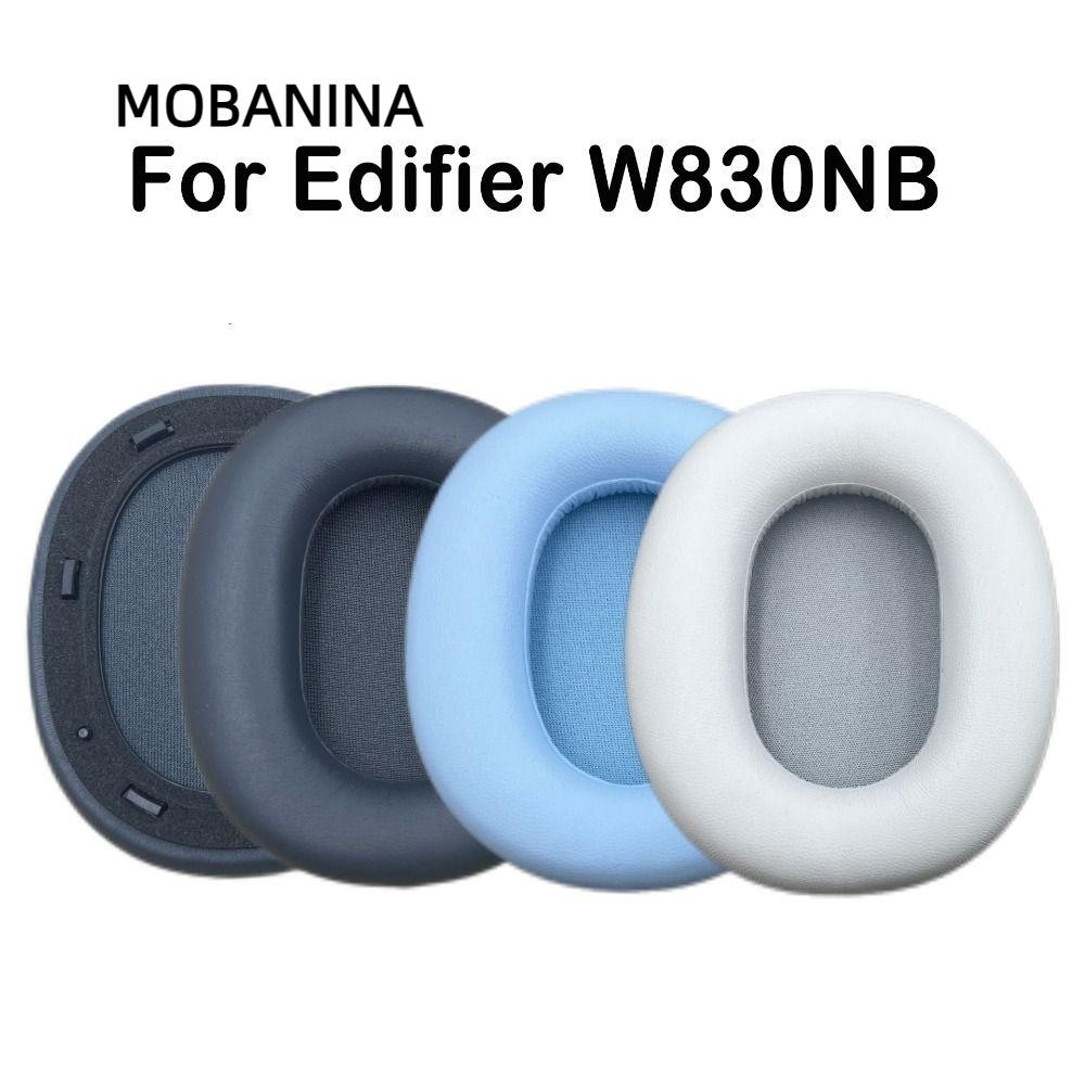 MOBANINA 1 Cặp Miếng Đệm Tai, Đệm Tai Xốp Bằng Da Protein, Bộ Phận Sửa Chữa Tai Nghe Thay Thế Earmuf