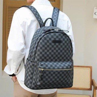 Balo đi học, ba lô di chơi kẻ caro size 40 đựng vừa laptop, a4 M570