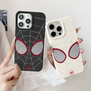 Ốp Điện Thoại Người Nhện Tương Thích Cho IPhone 11 15 16 12 13 Pro XS Max X XR 14 Plus Vỏ Bảo Vệ Camera Vỏ Chống Sốc Cell Precticer