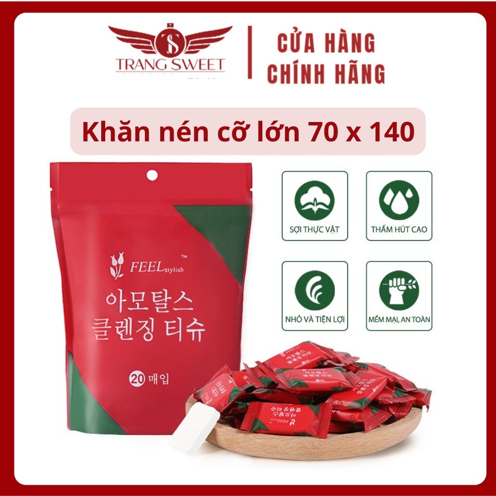 (Sẵn) Khăn Tắm Nén Du Lịch 70*140 CM và 70*100 CM
