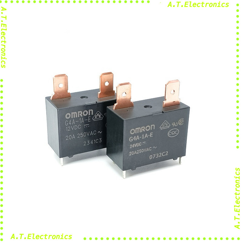  RELAY Reray G4A-1A-E 5VDC 12VDC 24VDC 4 Chân In Hình Từ Sản Phẩm Thật Mới