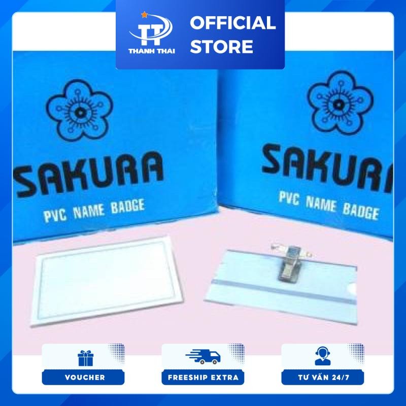 50 chiếc thẻ cài ngực Sakura