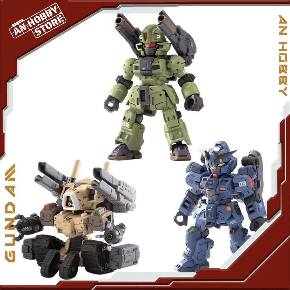 [HÀNG SẴN] MÔ HÌNH LẮP RÁP CANNED SQUAD UNIT CSU 001 - 002 - 003 CHÍNH HÃNG BAICHUAN MODEL