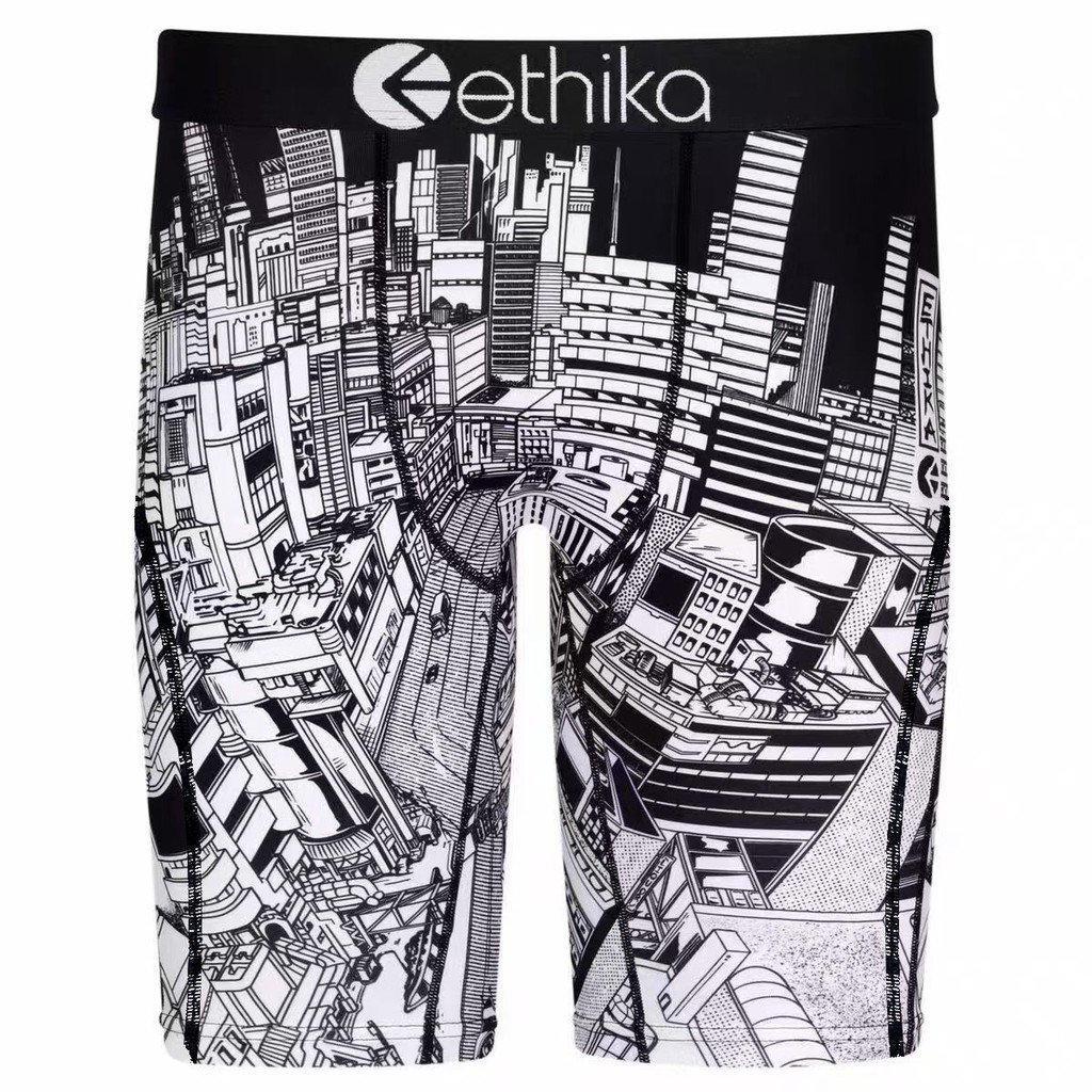 Ethika Sports Dạo Phố Thoáng Khí Ice Silk Quần Lót Cao Cấp Khô Nhanh