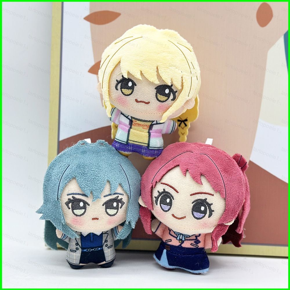 St1 THE IDOLMaSTER Gakuen Kotone Fujita Temari Tsukimura Saki Hanami búp bê sang trọng quà tặng cho 