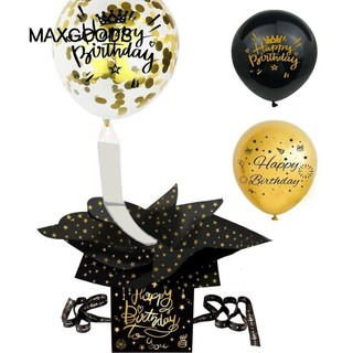 Hộp đựng tiền sinh nhật MAXGOODS, Giấy chúc mừng sinh nhật Hộp quà kéo tiền, Hộp quà tặng sinh nhật sáng tạo Fuuny Sinh nhật