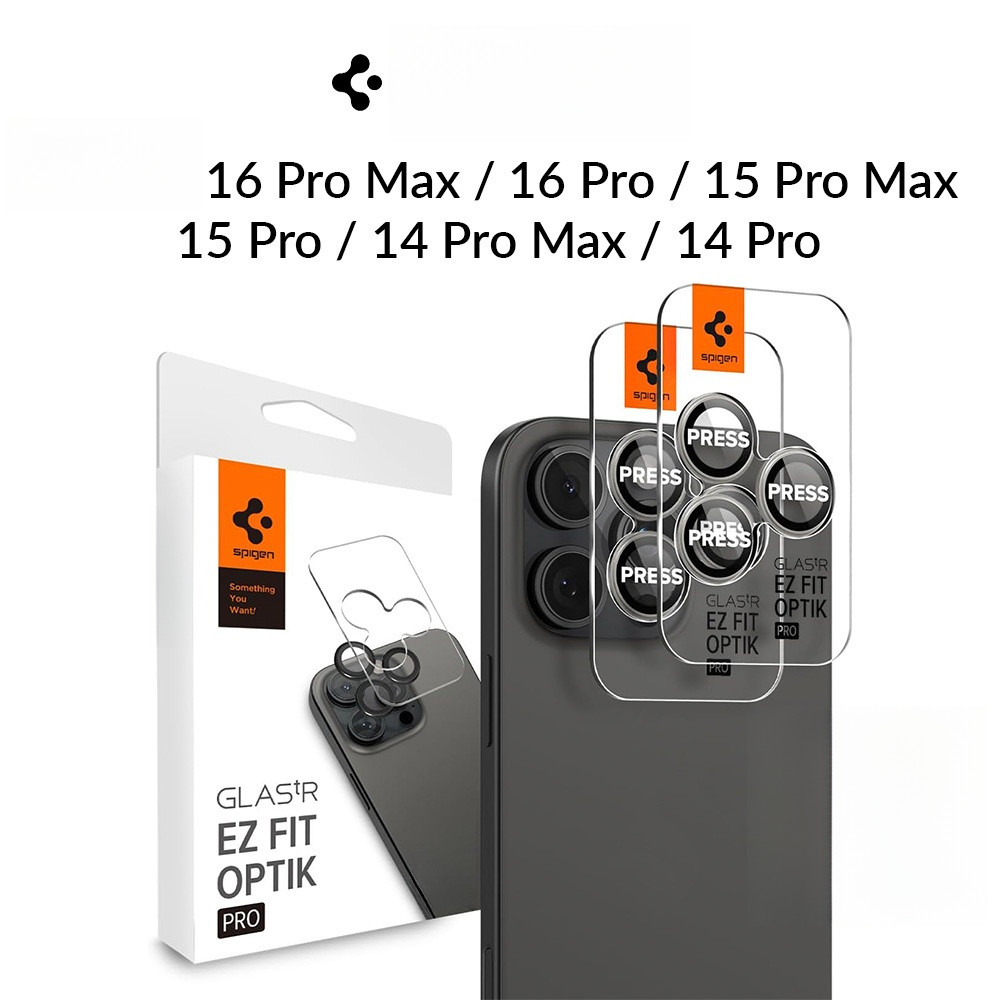 [1 Gói] Sgp Cho iPhone 16 Pro Max / 16 Pro / 15 Pro Max / 15 Pro / 14 Pro Max / 14 Pro Bảo Vệ Ống Kí