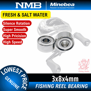   Chính hãng  Vòng bi bạc đạn NMB tốc độ cao 3x8x4mm cho máy câu cá 