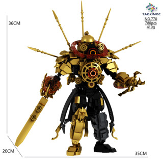  780pcs Skibidi Toilet Monitor Man And Toilet Man Toy Lego Titan Clock Man Đồ chơi trẻ em 