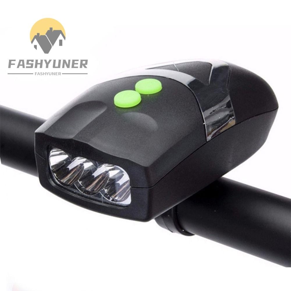Đèn còi xe đạp FASHYUNER, Đèn an toàn 2 in1 Đèn sáng xe đạp, Chất lượng cao có thể điều chỉnh với cò