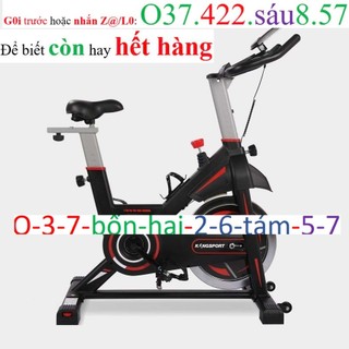 Xe đạp tập KINGSPORT Stronger E-08 bánh đà 6kg  k