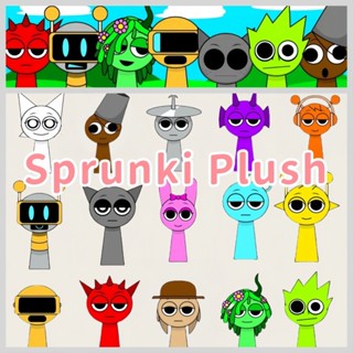 Sprunki Incredibox Đồ Chơi Sang Trọng Sprunki Plushie Búp Bê Sprunki Oren Brud Màu Xám Tuner Vui Bot Wenda Đồ Chơi Nhồi Bông Trò Chơi Ngoại Vi Búp Bê Mềm Mại Đồ Chơi Cho Bé Trang Trí Nhà Quà Tặng Giáng Sinh Sinh Nhật