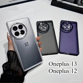 Vỏ OnePlus13 Cho OnePlus 13 12R 11 R ACE 3 2 Pro One Plus 13 12 Vỏ Điện Thoại Tấm Điện Trong Suốt Camera Bảo Vệ Vỏ Chống Sốc Ốp Lưng