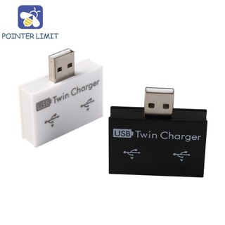 Pointer LIMIT USB2.0 Bộ chia sạc Hub di động Bộ chuyển đổi ngoại vi Máy tính 1 Nam đến 2 Cổng Nữ