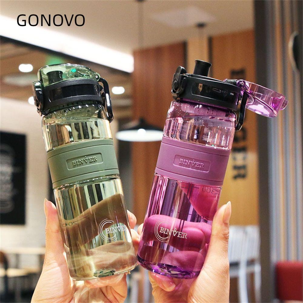 GONOVO    Outdoor Sports Water Bottle Portable Gym Plastic Cup Student Water Cup Water Jugs Large-Ca