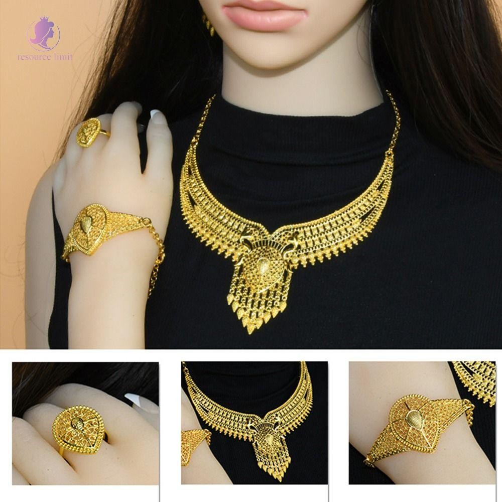 4 Trang Sức Mạ Cao Cấp Làm Đẹp Châu Phi Nigeria