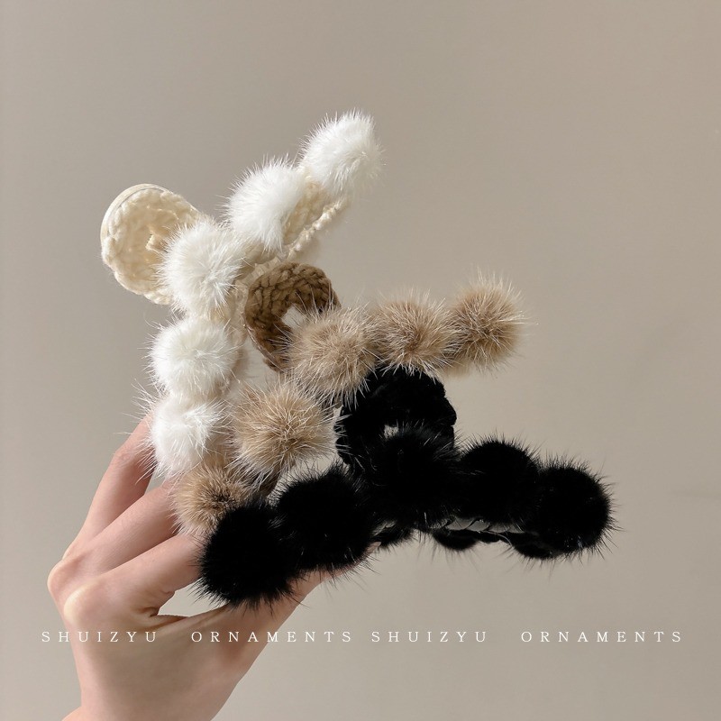 Kẹp tóc cỡ lớn sang trọng dành cho nữ Kẹp tóc cá mập 13cm