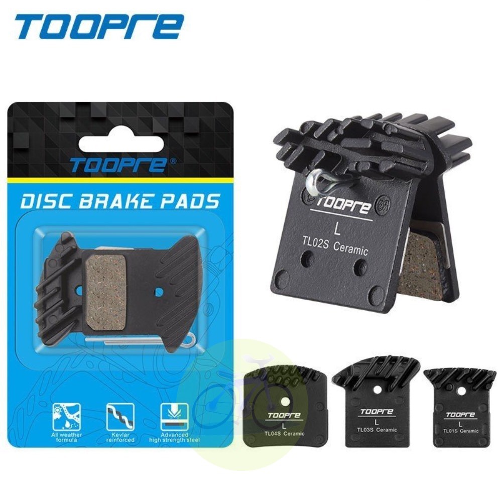 [HCM] Phanh Thắng đĩa tỏa nhiệt TOOPRE Ceramic L03A L04A L05A / Má thắng đĩa tỏa nhiệt gốm xứ cho xe