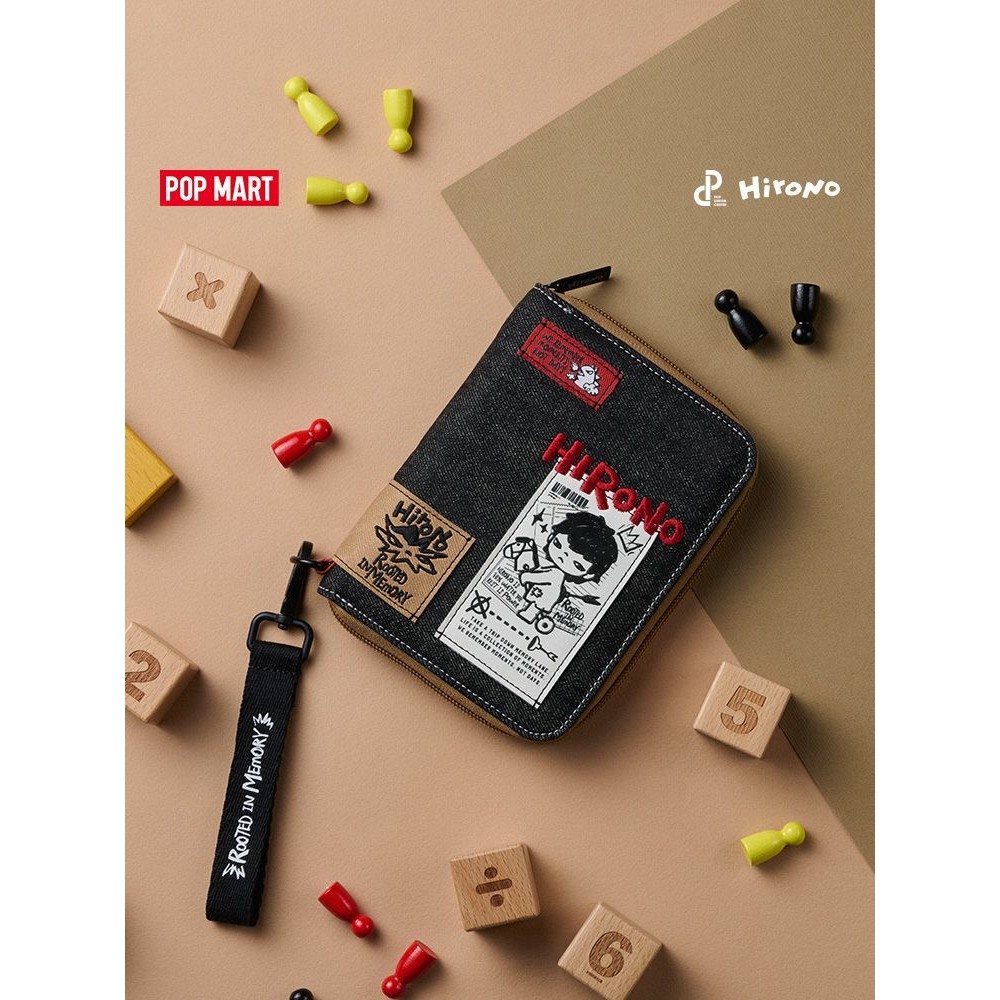 POPMART Hirono Echo series Túi đựng hộ chiếu Popmart Official