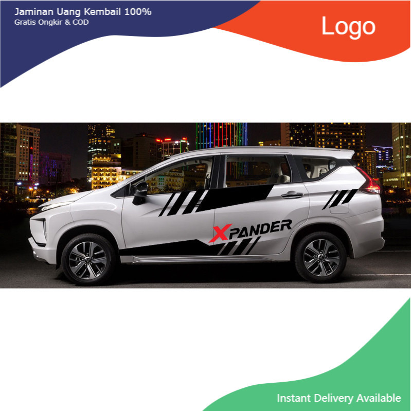 [HOT] Tem Sườn Xe Ô TÔ Mitsubishi Xpander,Team Decal Oto