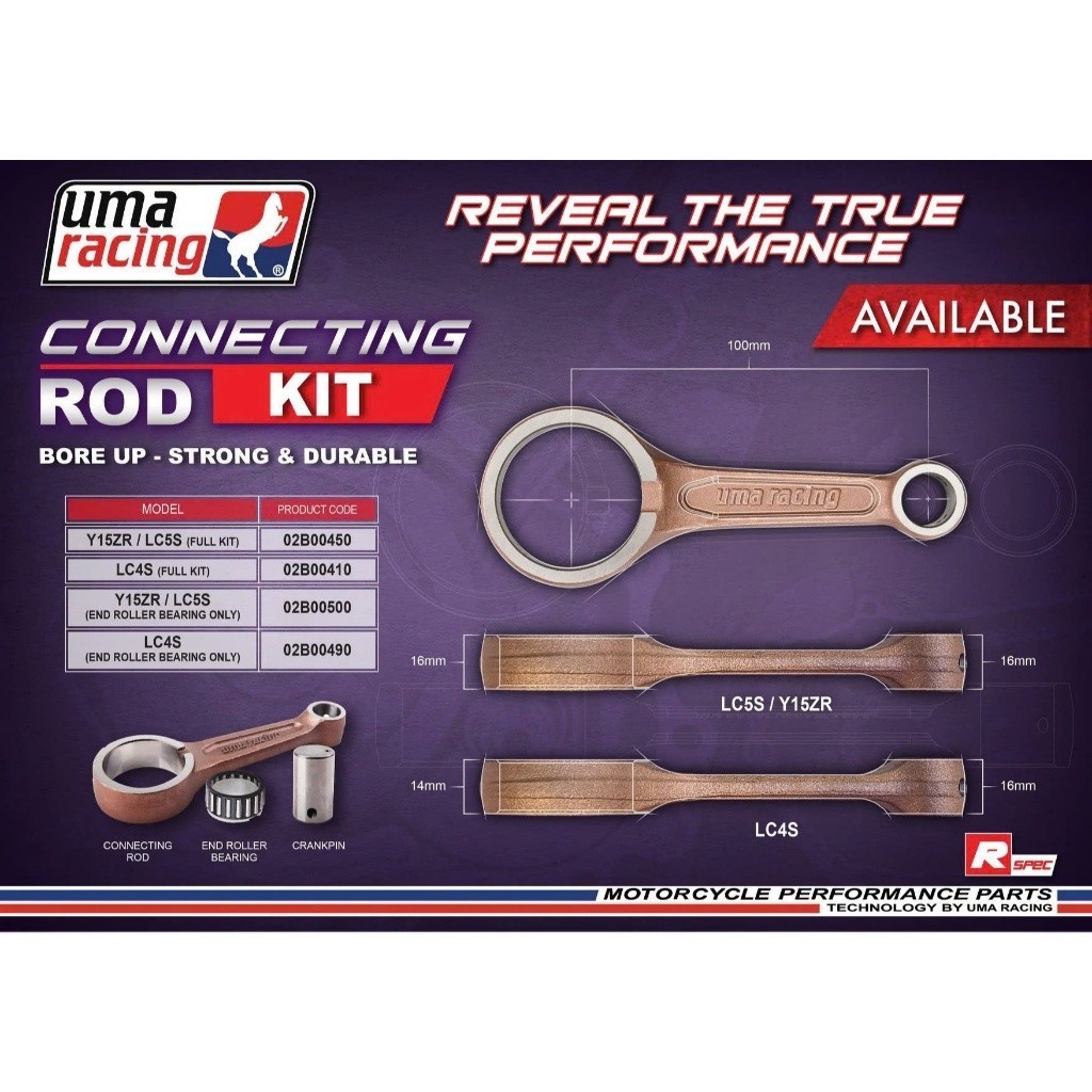 Tay dên UMA RACING  100 - 103 L exciter ex135 ex150 FZ 150 R15 ex155 M-SLAZ TFX VVA WINNER SONIC _ c