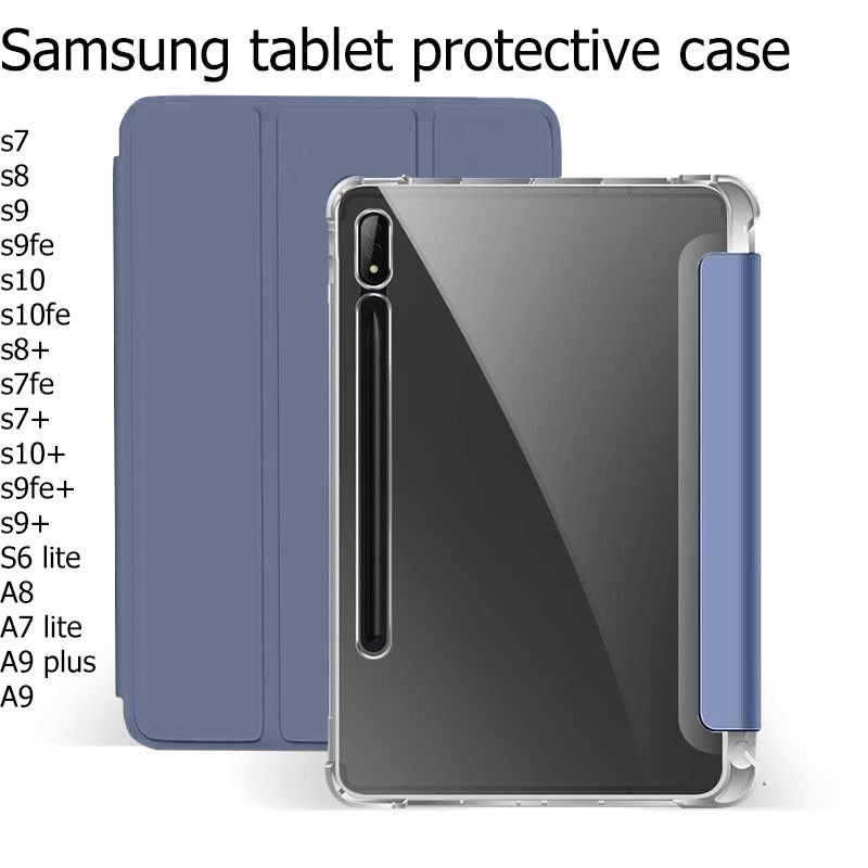 Ốp Da Cho Samsung Galaxy Tab A7 Lite / A9 Plus / A8 / S8 + S7 + s7fe / S6 Lite / S7 S8 s9 FE s9 / A7