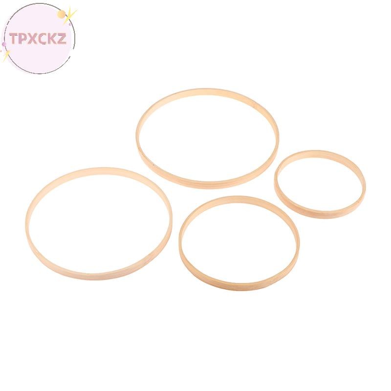 Tpxckz 1 Khung Vòng Tròn Tre DIY Dream Catcher Nhẫn Thêu Vòng Hoa VN