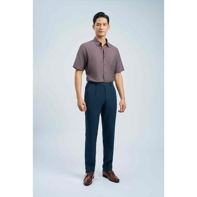 Quần tây trơn 1ly VIETTIEN vải Poly form REGULAR VT00000095
