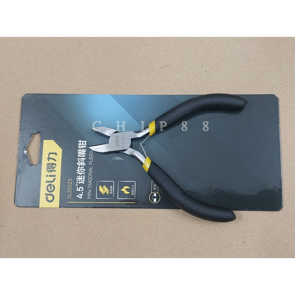 Kìm Cắt Dây Điện Mini Deli - DL20025 Mới 100%