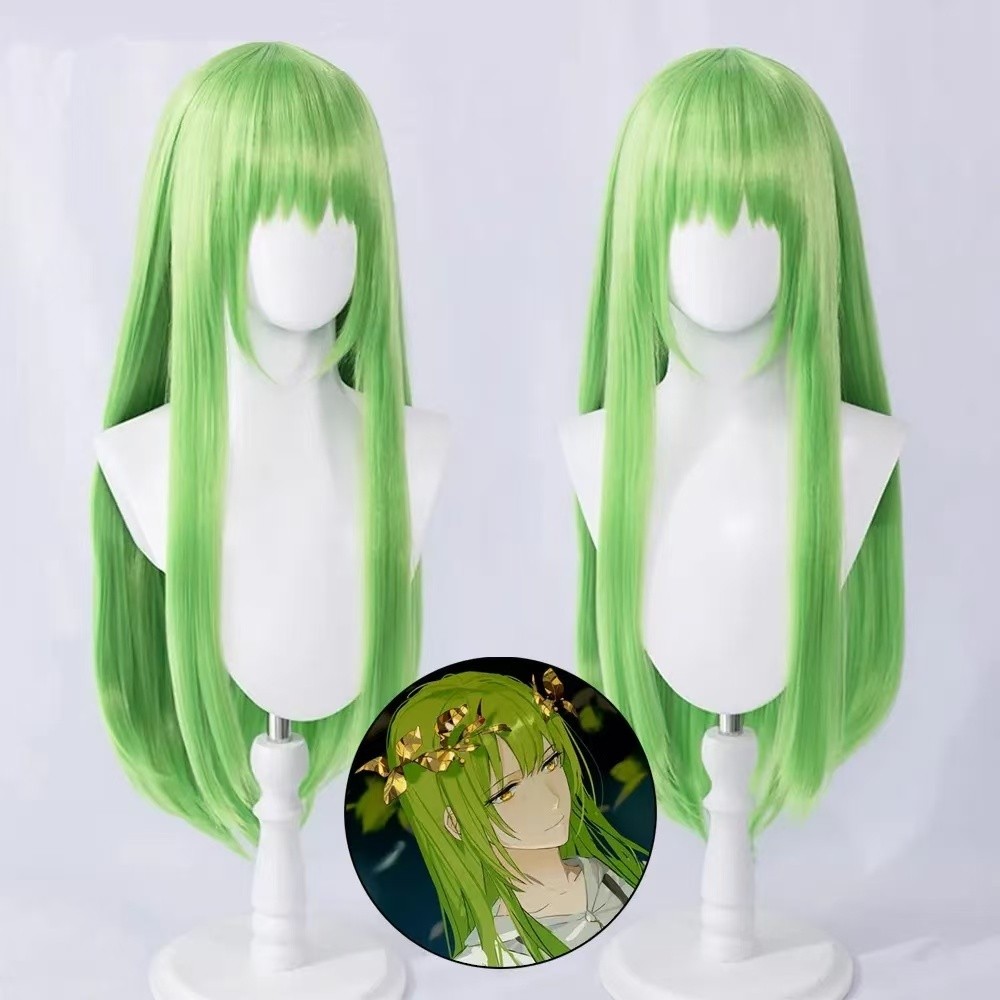FGO fate Enkidu Cosplay Tóc Giả Tóc Dài cos Tóc Giả CC Nữ Hoàng