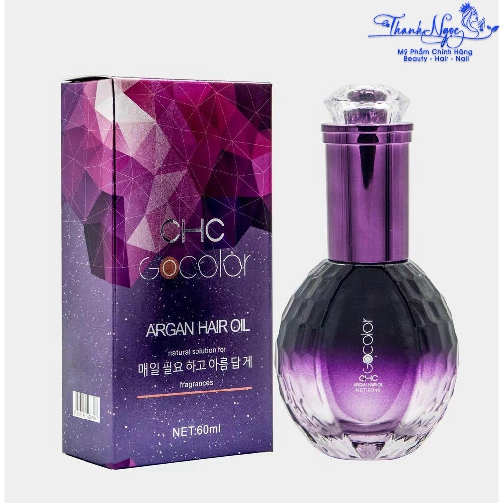 Tinh dầu dưỡng tóc CHC GOCOLOR Argan Hair Oil 60ml ( Korea ) [ TN ]
