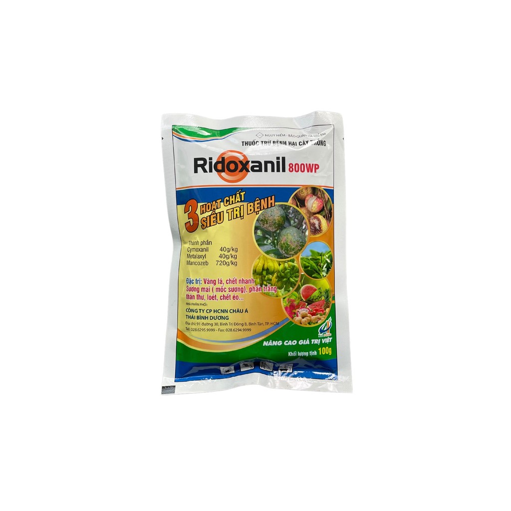 Thuốc Trừ Bệnh Ridoxanil 800WP 100gr (gói)