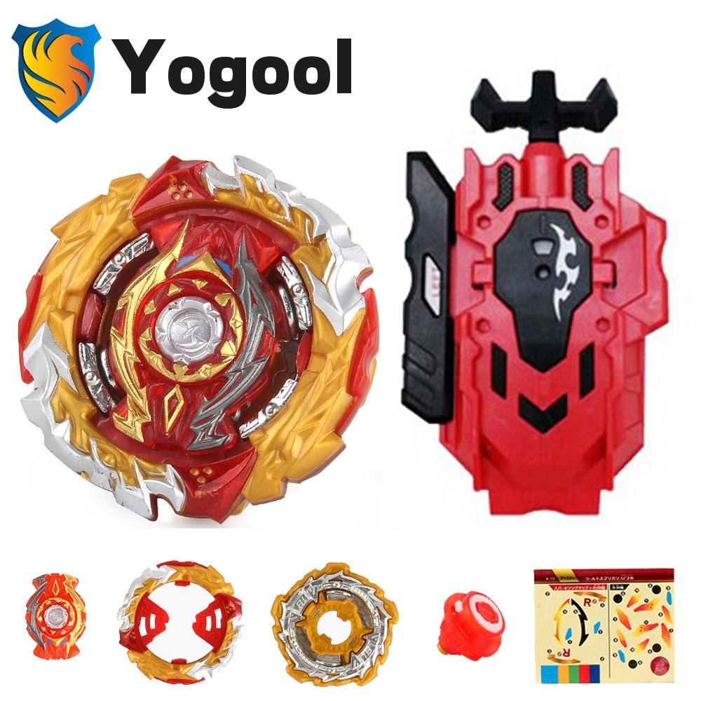 MQ Spinning Burst B172 Flame World Spriggan với Bộ phóng hoặc chỉ Đồ chơi quay cho trẻ em