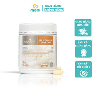 (Hàng nhập khẩu) Viên uống Canxi sữa Bio Island Milk Bone Care 150 viên bổ sung canxi cho bà bầu, trẻ dậy thì - Mẹ Ơi