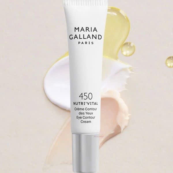 Maria Galland 450 Nutri'Vital Eye Contour Cream Kem dưỡng mắt giúp da mắt mịn nếp nhăn, mờ quầng thâ