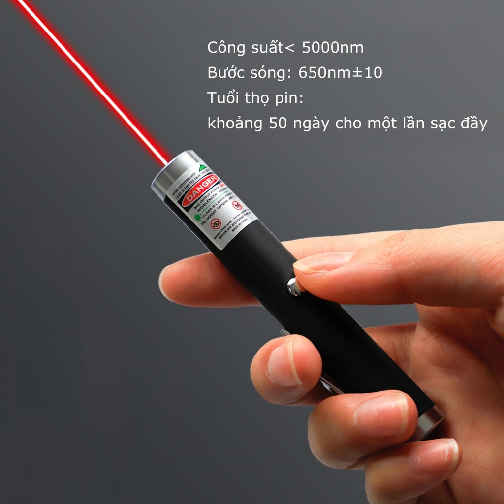 Đèn lazer tia Đỏ - Đèn lazer dạy học-GIOVA